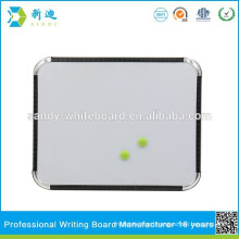 magnetic plastic black frame whiteboard